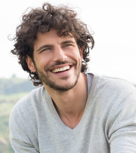 Happy young man